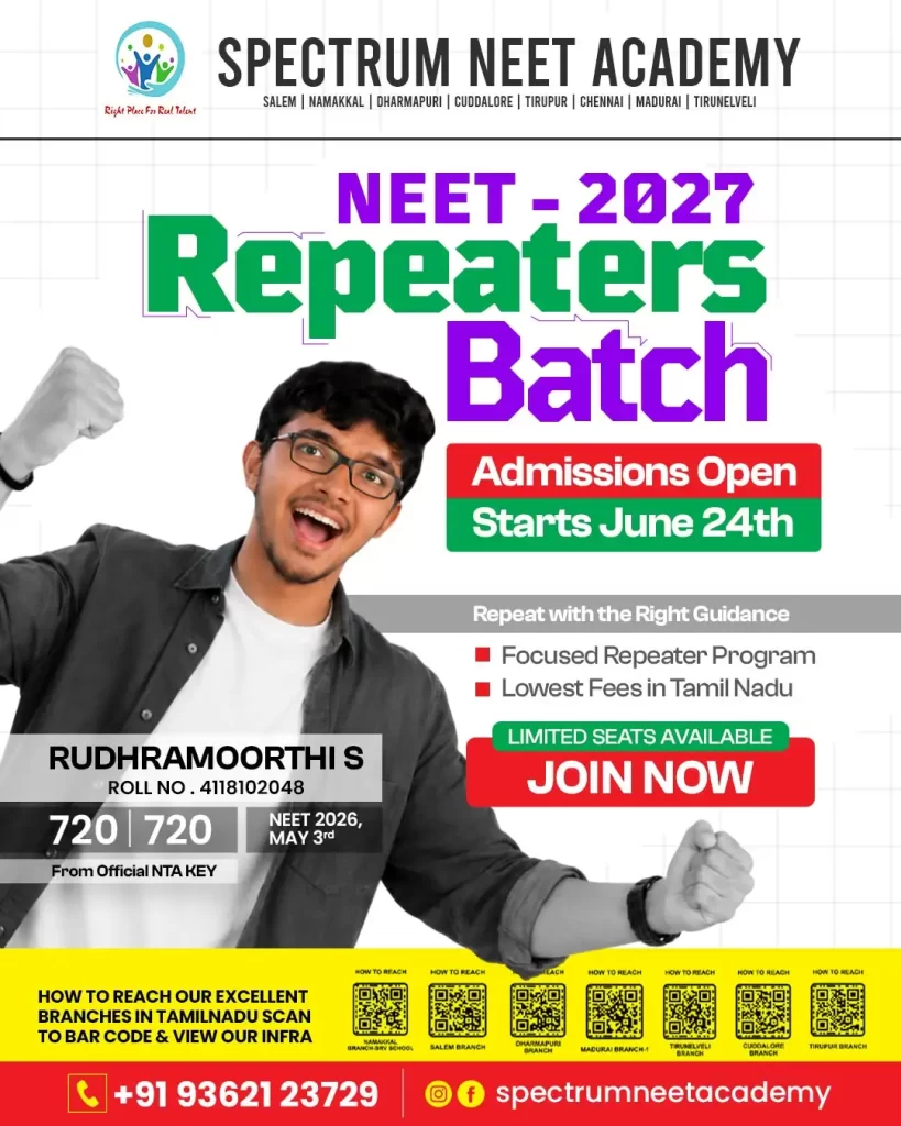 NEET-2027 Repeaters Batch